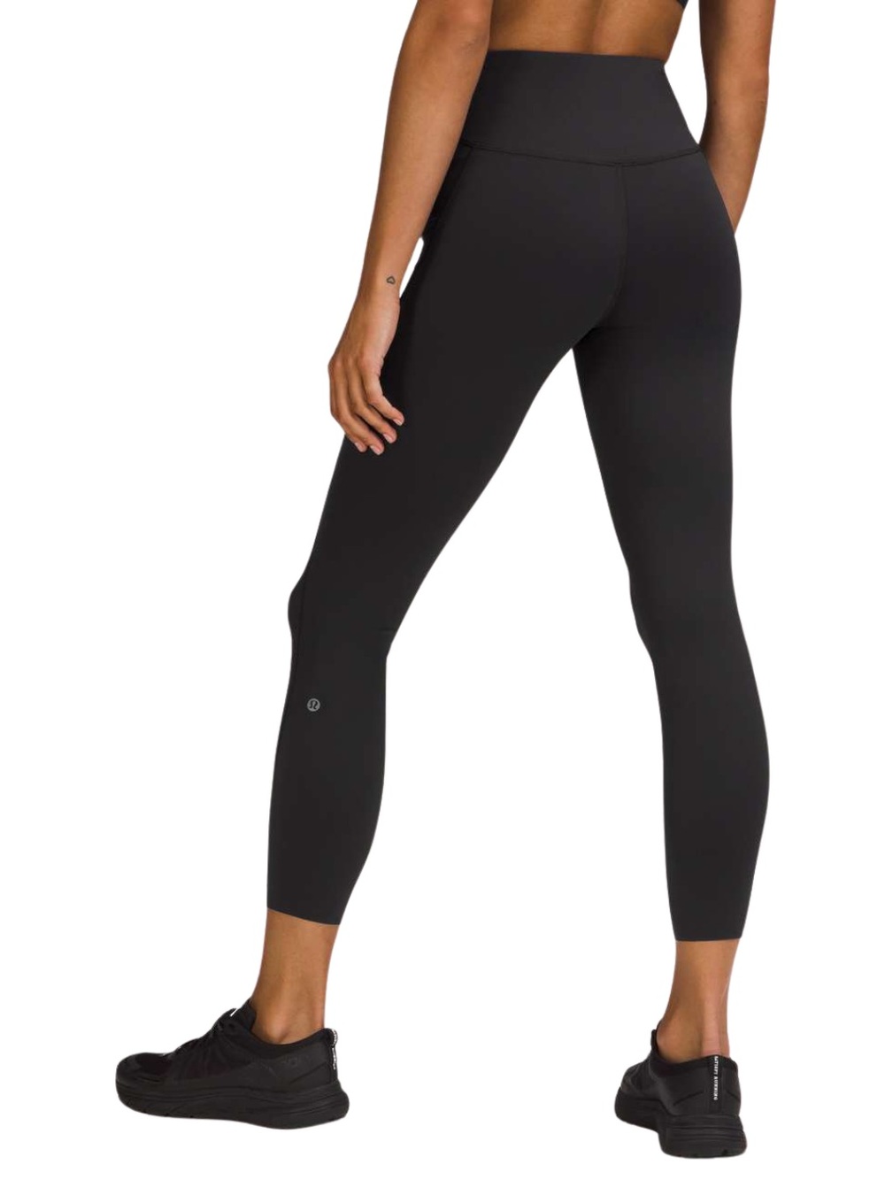 Lululemon Base Pace High-Rise Tight 25" Size 12 Black | Running Nulux Leggings